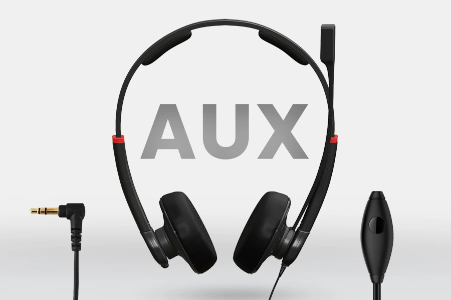 AlphaTalk 3.5mm Audio Connector Headset