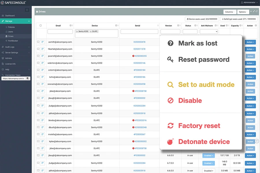 SafeConsole Platform: Centralized Device Management